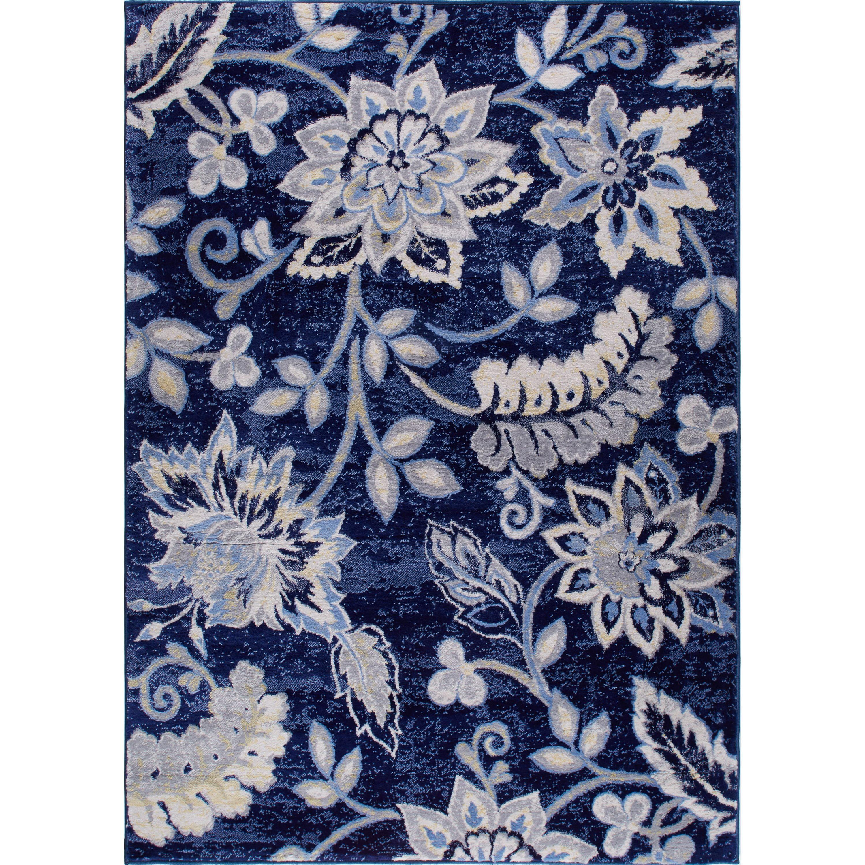 Home Dynamix Tremont Teaneck Contemporary Floral Area Rug