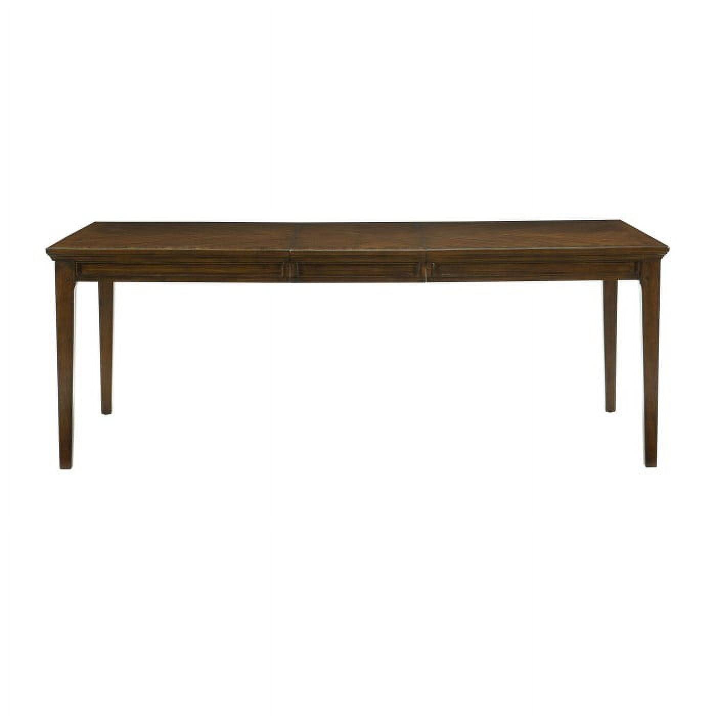 Frazier Park Classic Extendable Dining Table in Brown Cherry