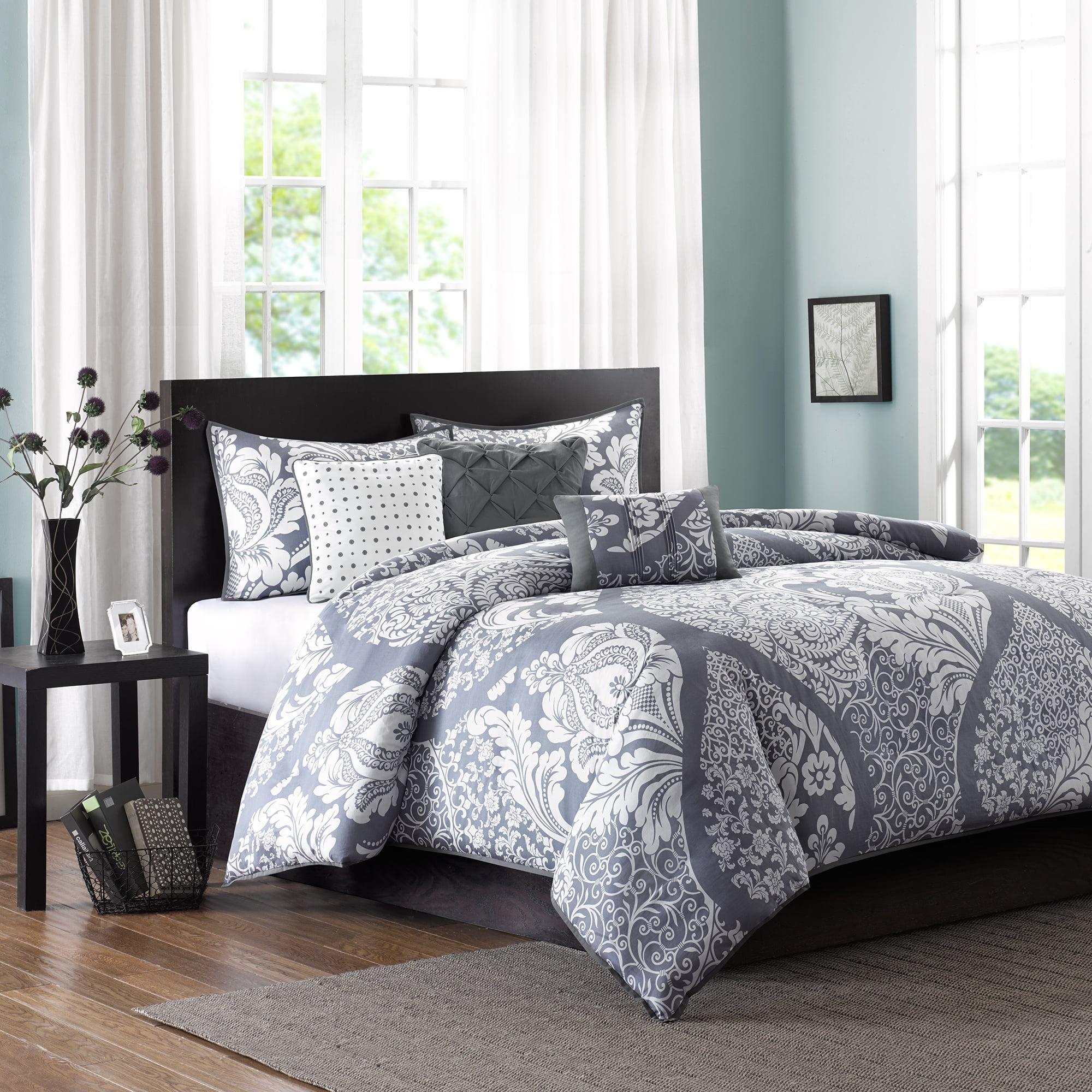 Vienna 6 Piece Cotton Sateen Duvet Cover Set