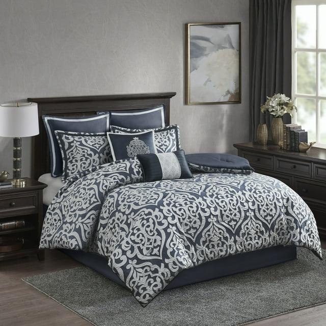 Madison Park Odette Jacquard 8 Piece Comforter Set & Reviews | Wayfair