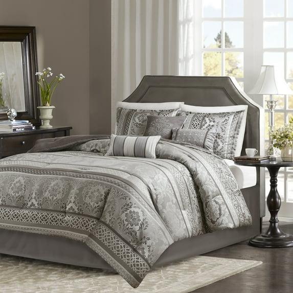 Madison Park Bellagio 7 Piece Jacquard Comforter Set