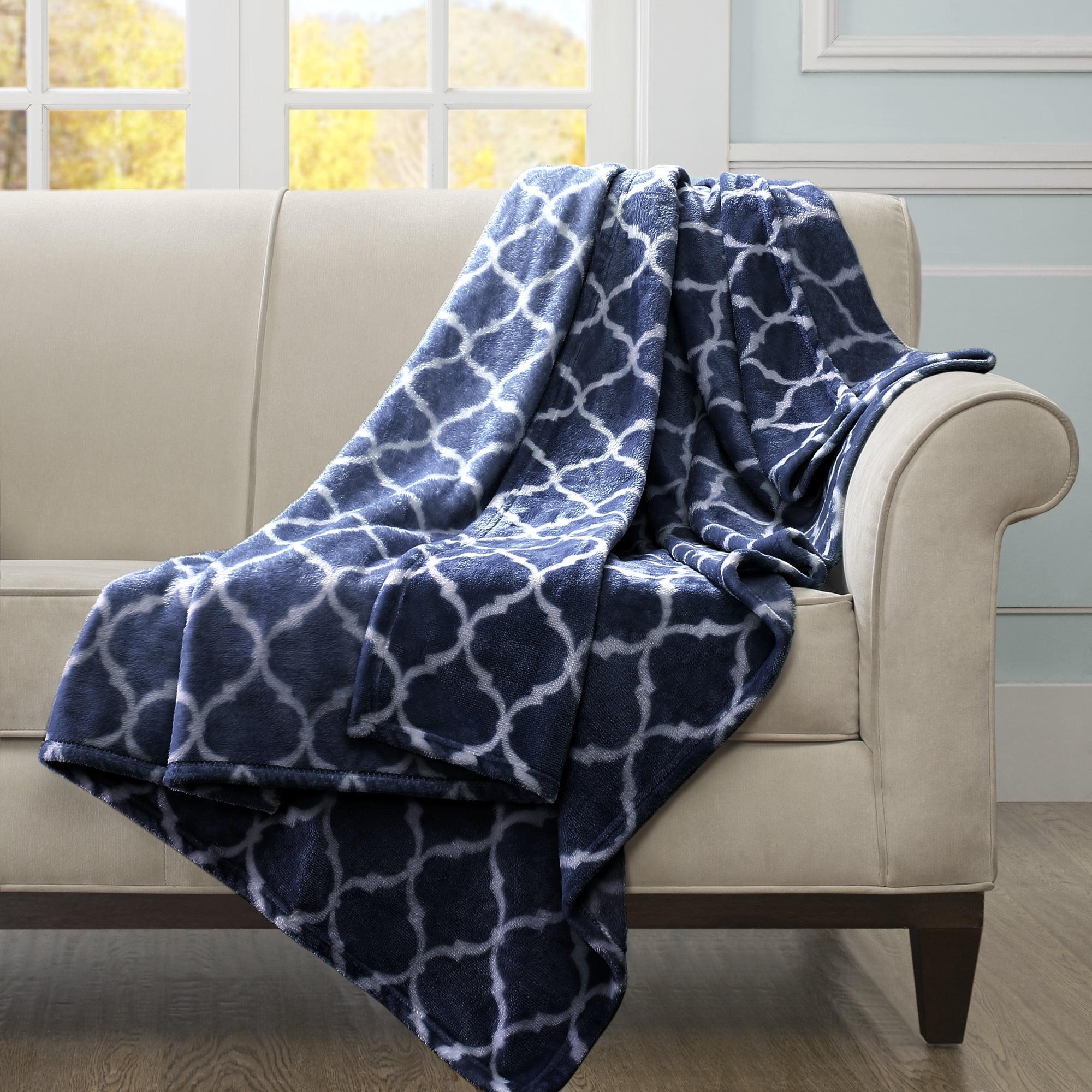 Madison Park Ogee Oversized Throw