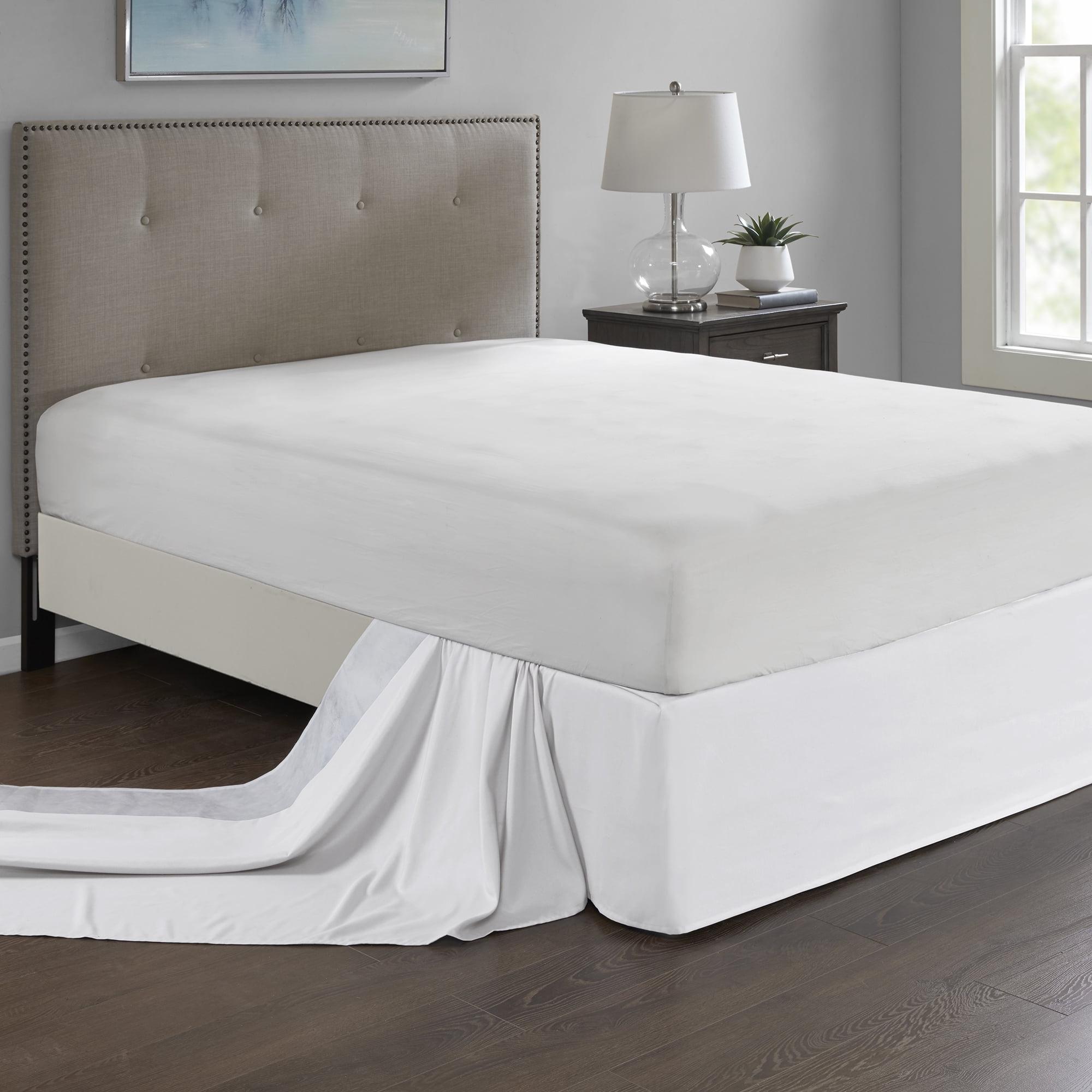 White King Polyester Adjustable Wrap Around Bed Skirt