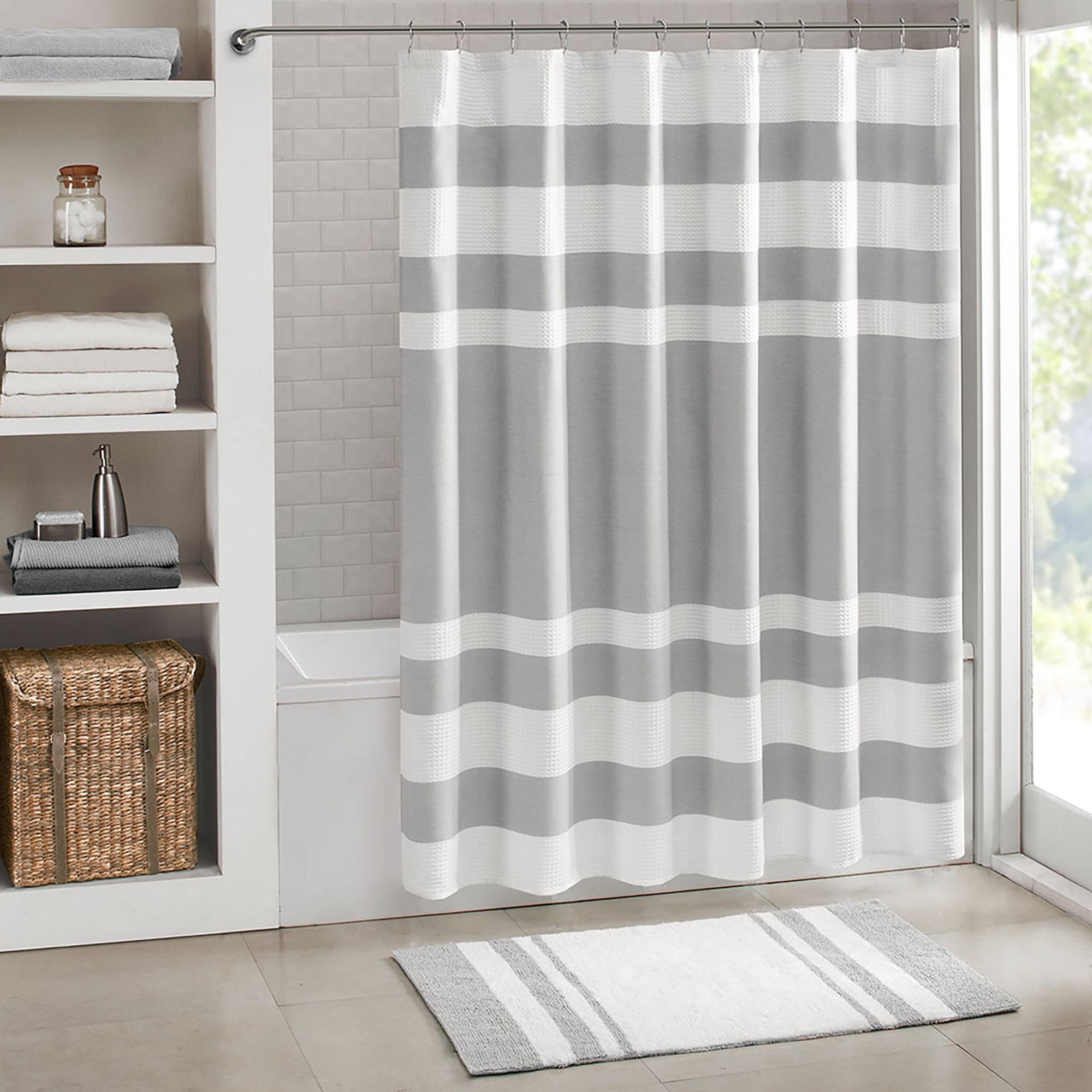 Striped Single Shower Curtain