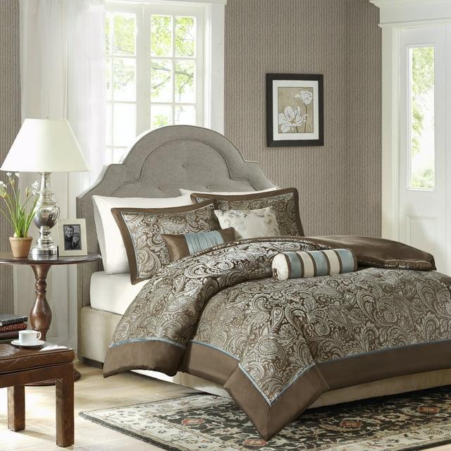 Madison Park Aubrey Paisley Jacquard Duvet Cover Set