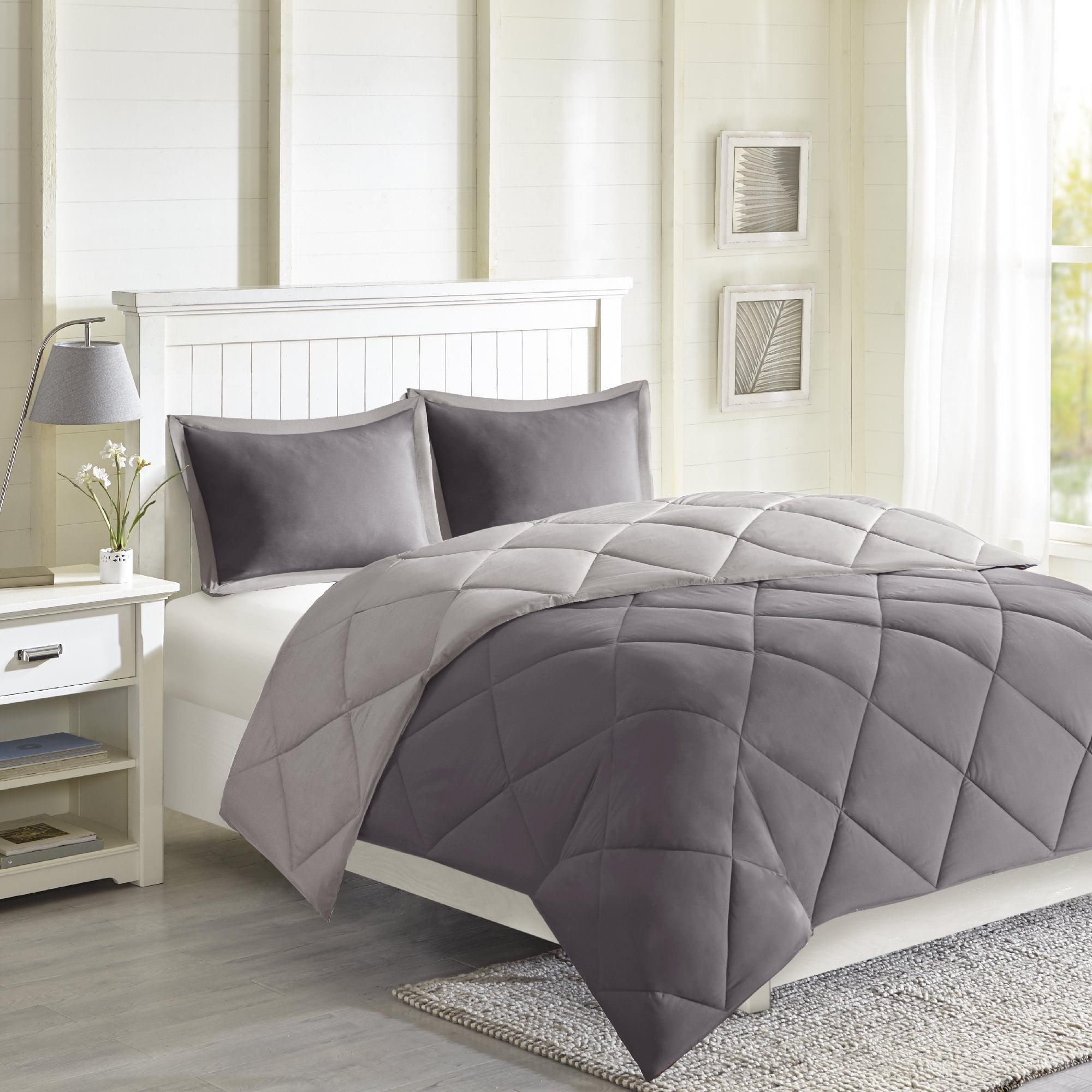 Madison Park Essentials 3M Scotchgard Reversible Down Alt Comforter Set