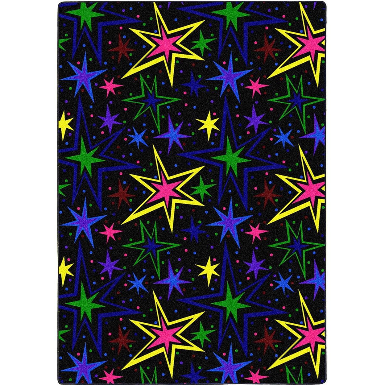 Joy Carpets Kapow Fluorescent Area Rug
