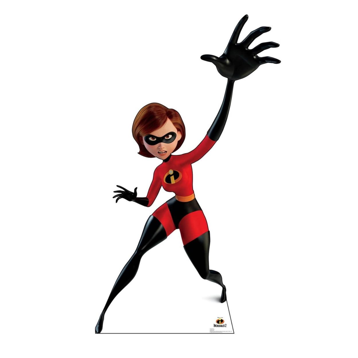 Elastigirl Life-Size Red and Black Cardboard Cutout