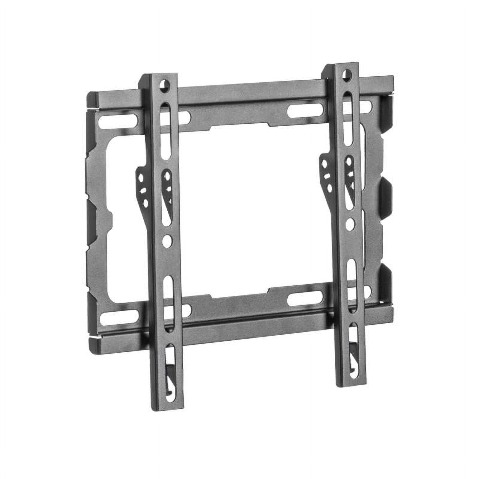 Gray Steel Slim Profile TV Wall Mount for 23-43 in. Screens