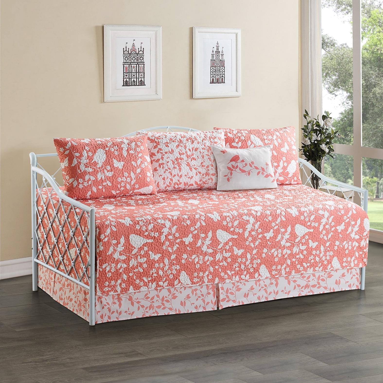 Home Soft Things Birdsong Floral Daybed Cover Set