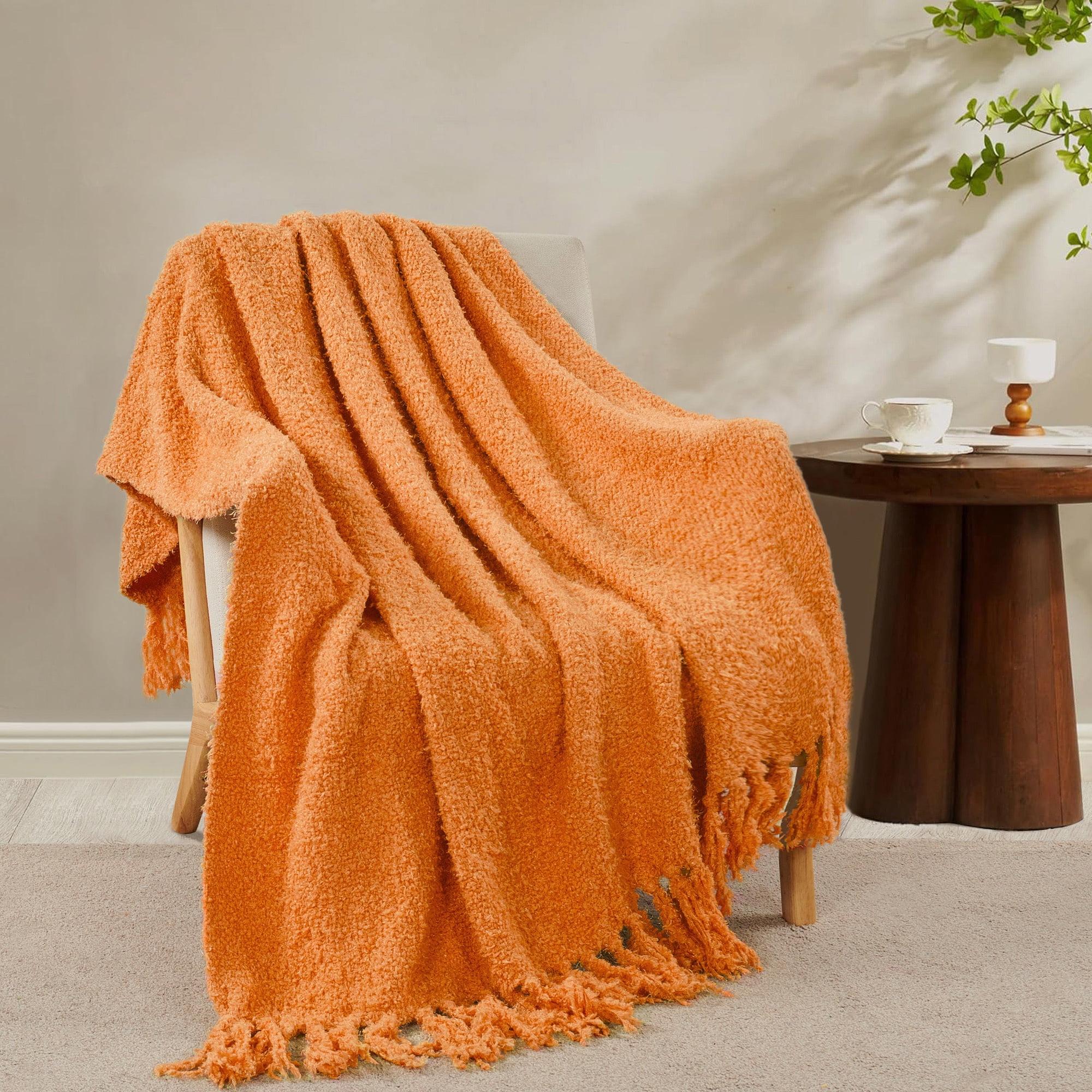 Fluffy Handmade Throw Blanket