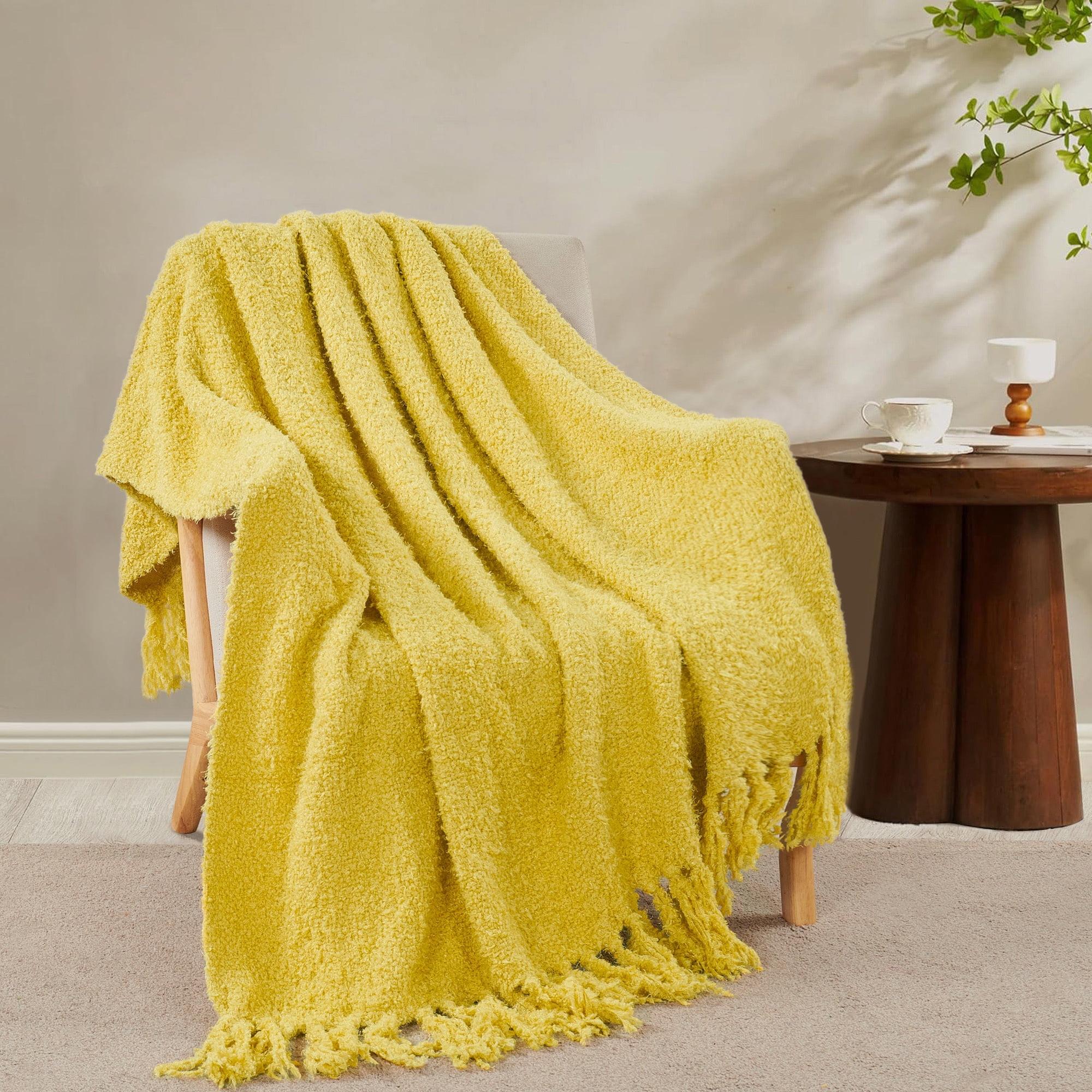 Home Soft Things Fluffy Handmade Throw Blanket