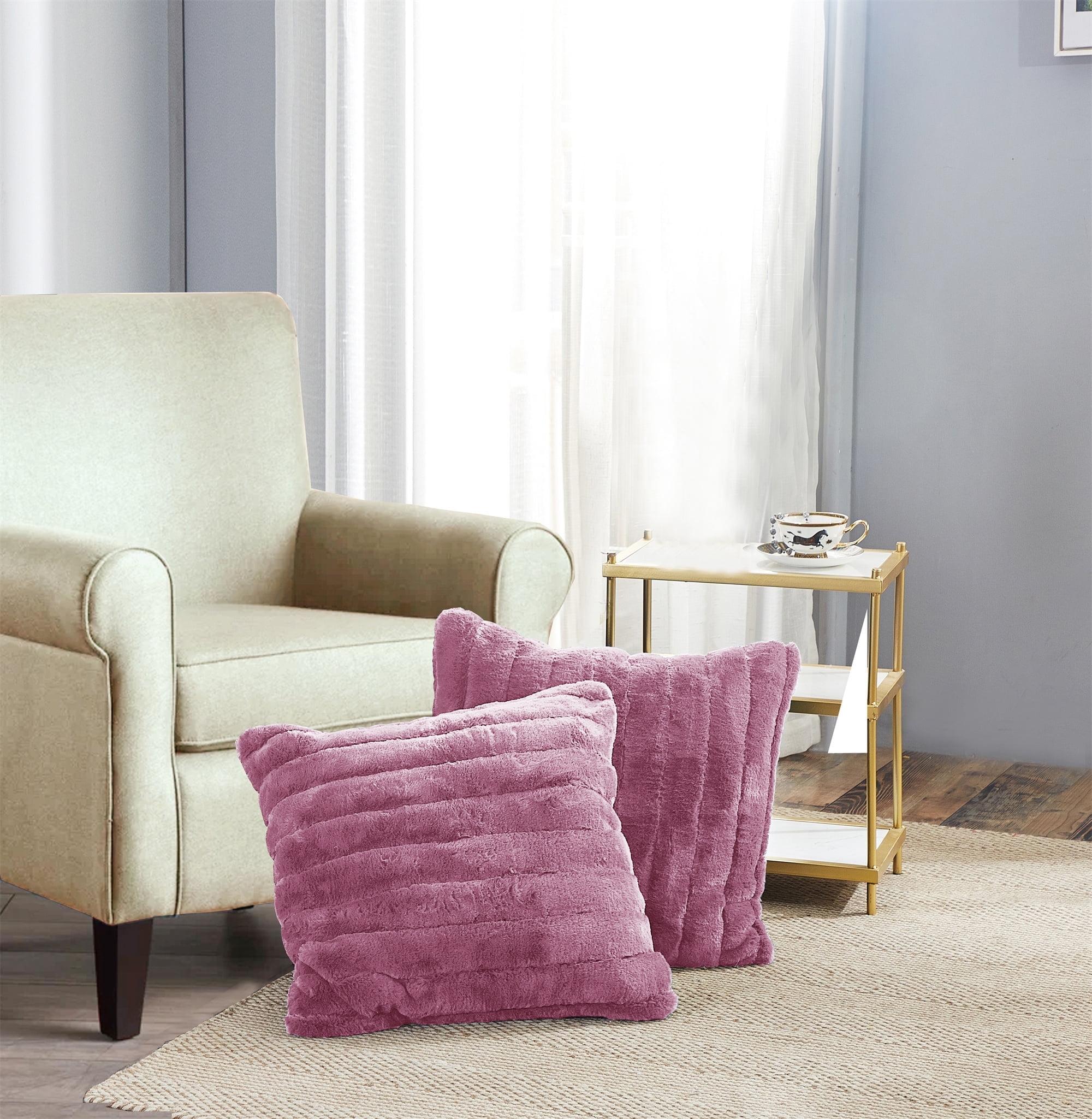 Home Soft Things Supermink Square Euro Pillow Cover (Set of 2)