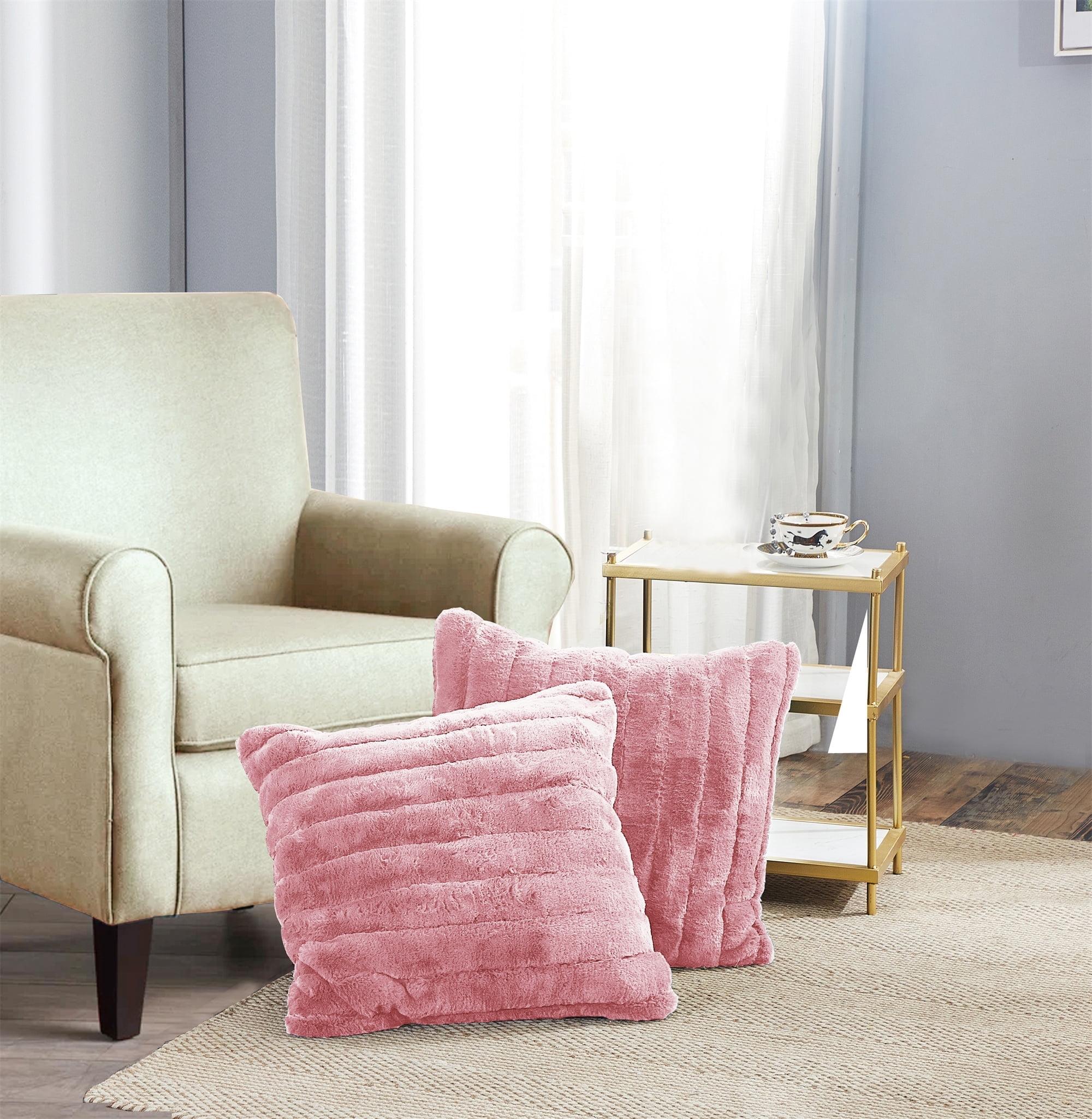 Home Soft Things Supermink Square Euro Pillow Cover (Set of 2)