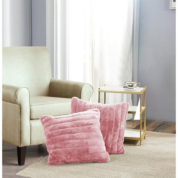 Home Soft Things Supermink Square Euro Pillow Cover (Set of 2)