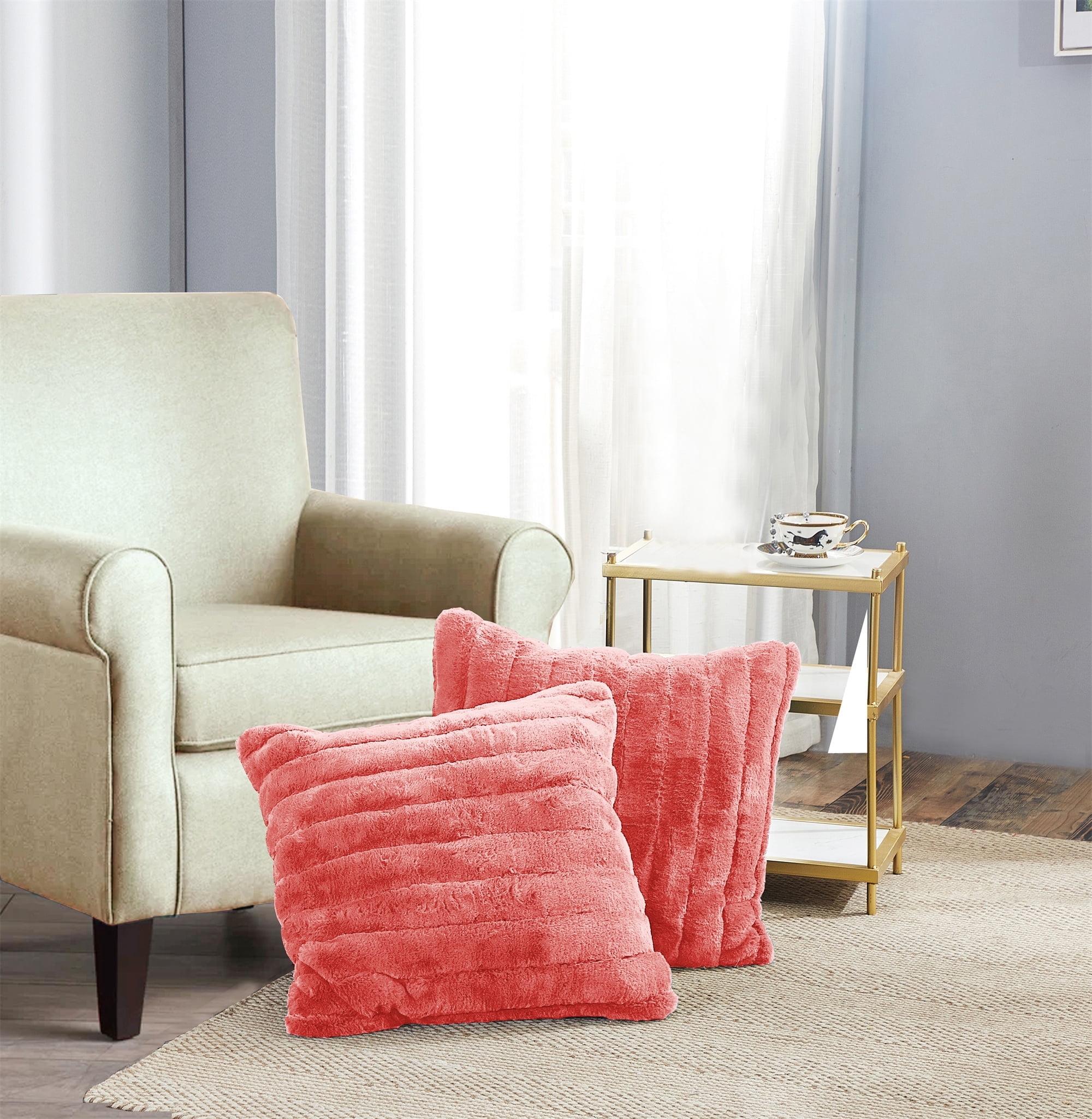 Home Soft Things Supermink Square Euro Pillow Cover (Set of 2)