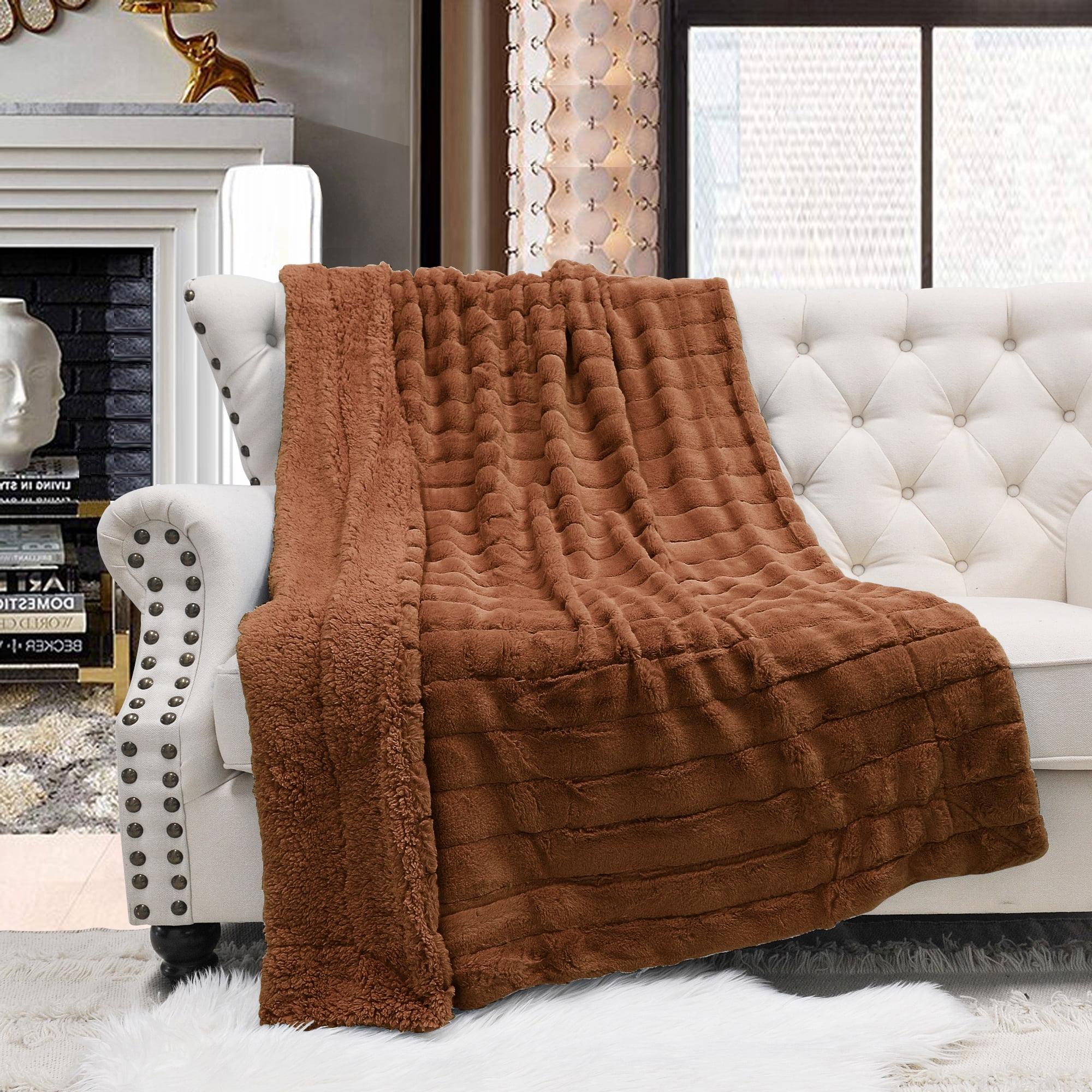 Home Soft Things Super Mink Throw Blanket
