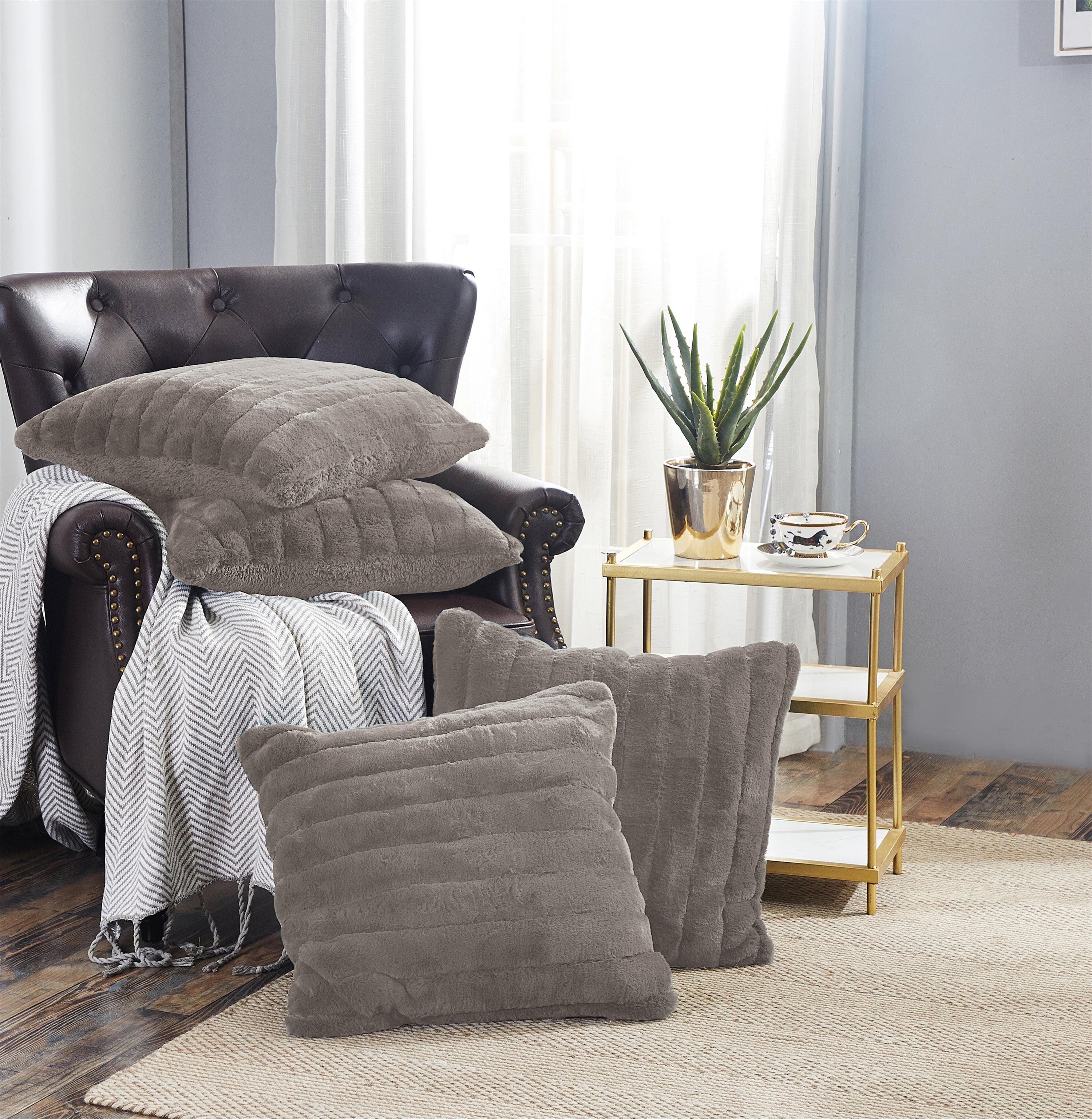 Home Soft Things Super Mink Pillow Cover (Set of 4)