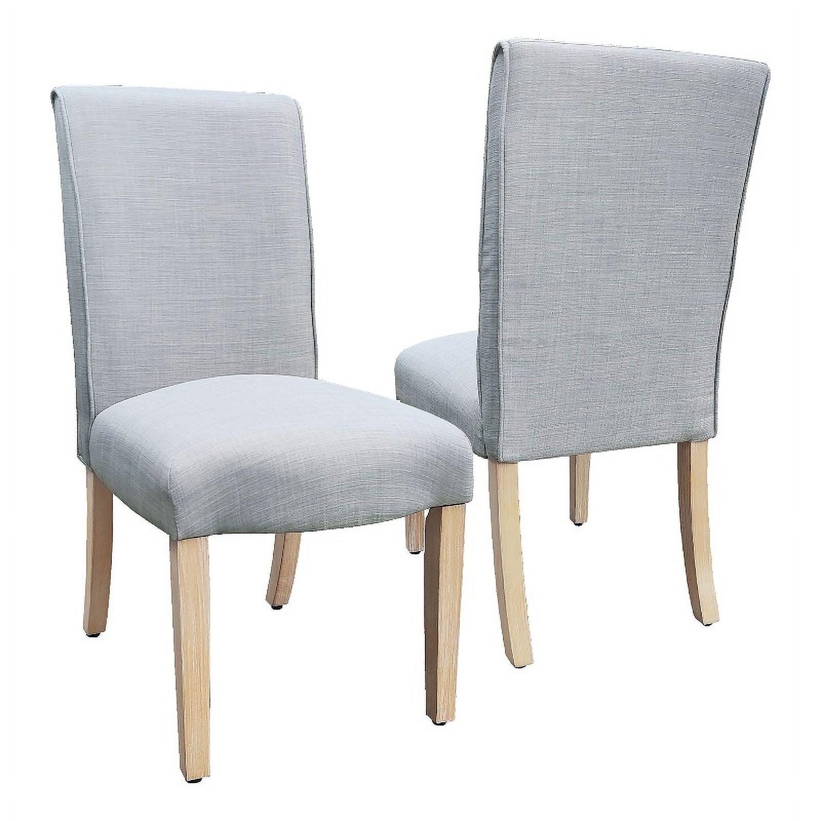 Set of 2 Scalloped Detail Dining Chairs - HomePop