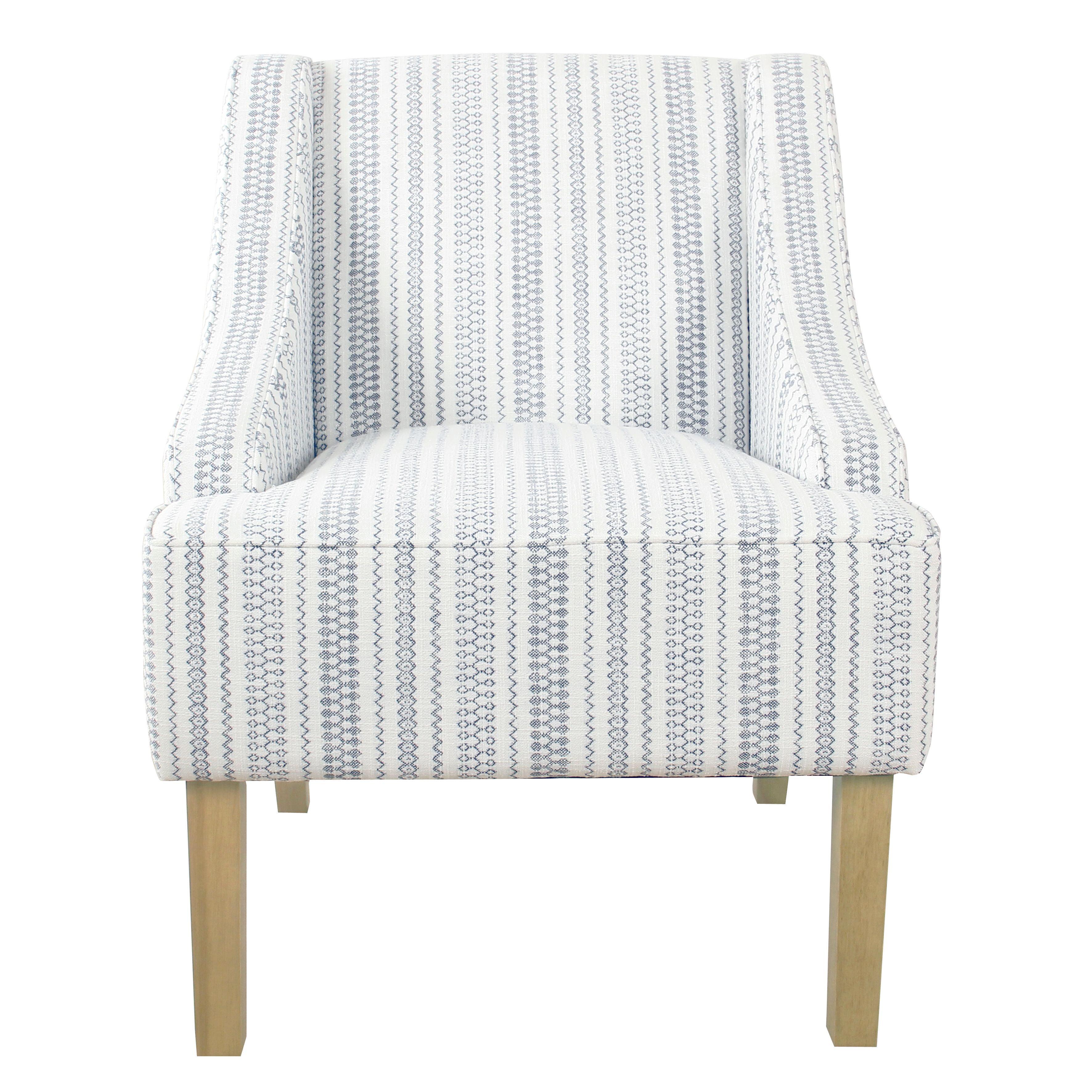 Classic Swoop Accent Armchair - HomePop