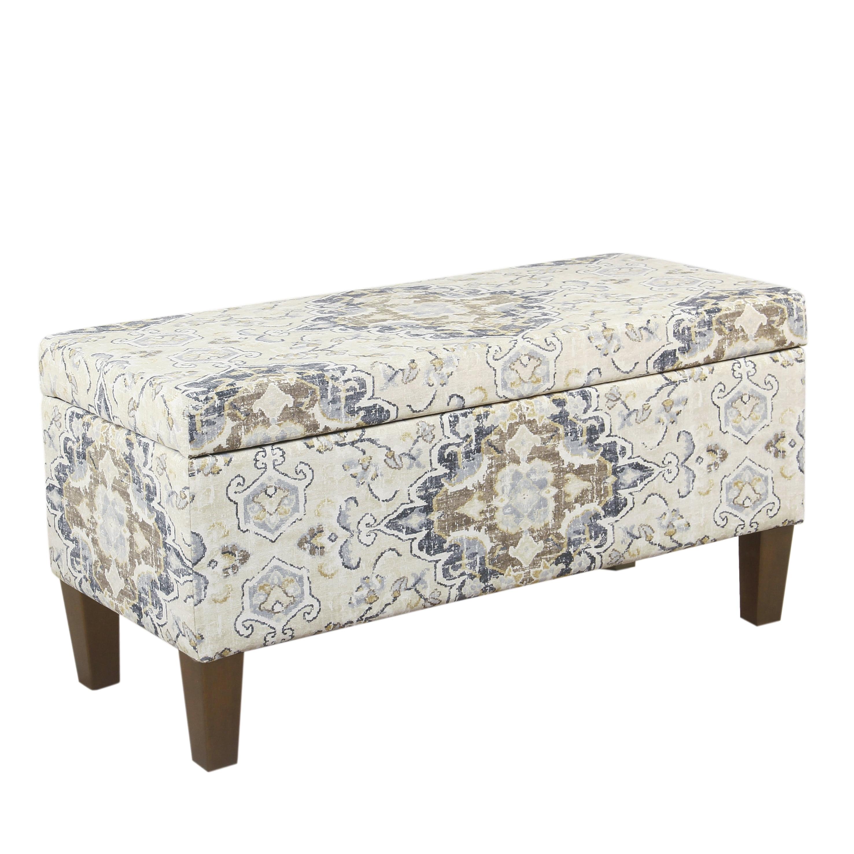 Chantrell 36" Wide Large Decorative Storage Bench