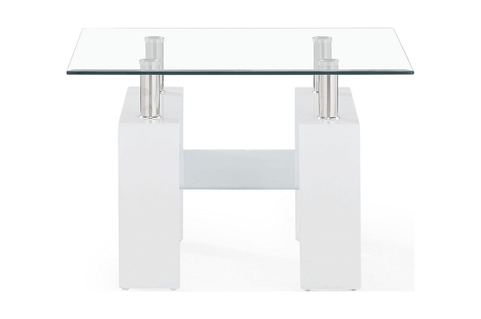 HRT Furniture Glass End Table