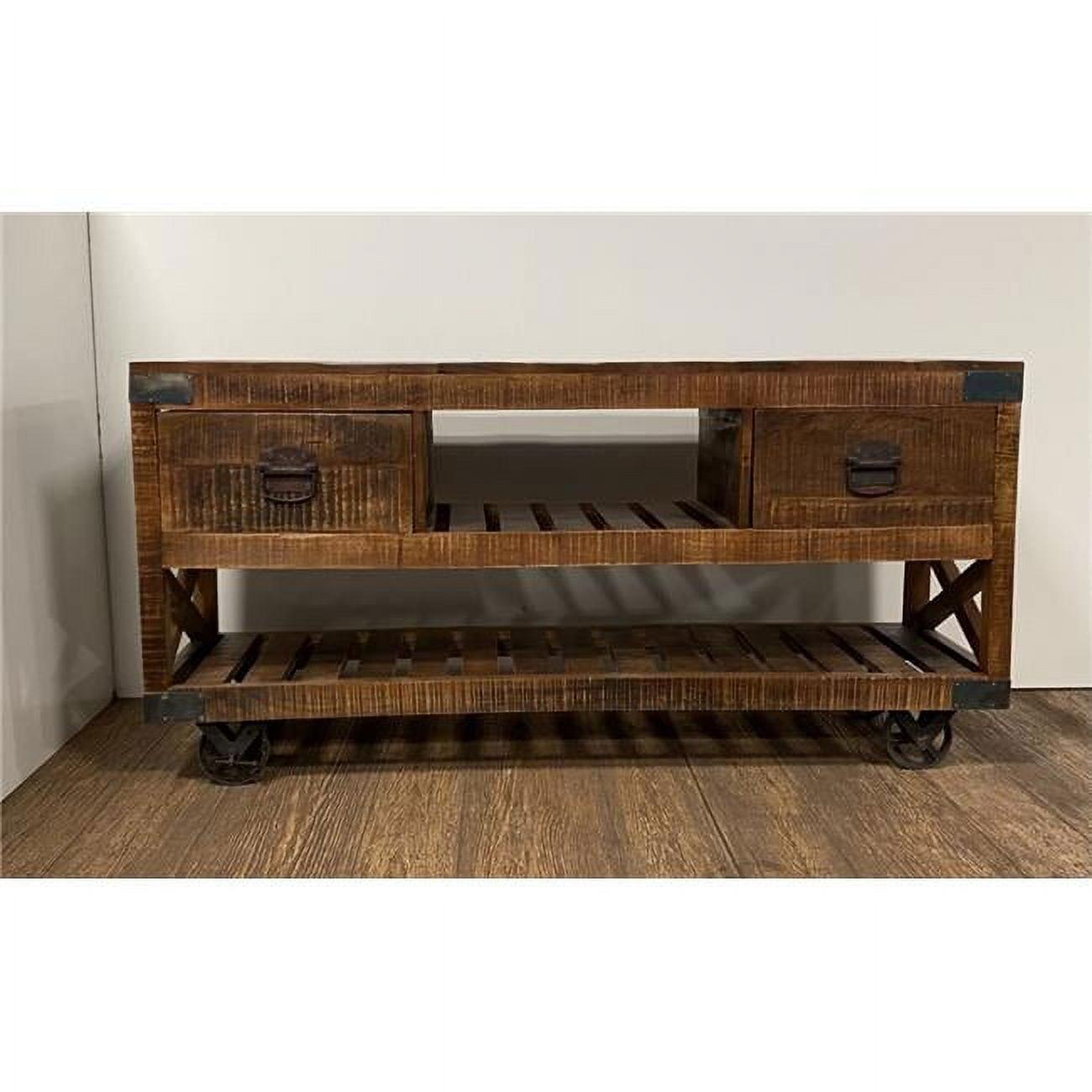 Modern Farmhouse Console Buffet Cabinet