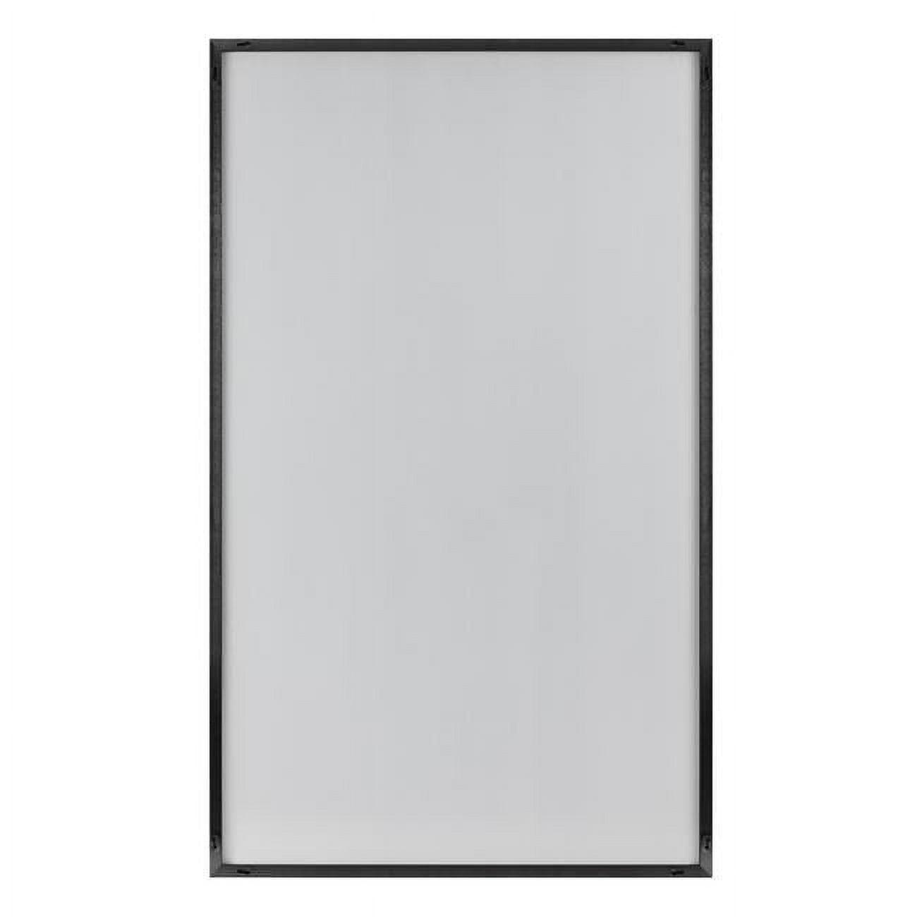 Jumbo Minimal Black Aluminum Full Length Vanity Mirror