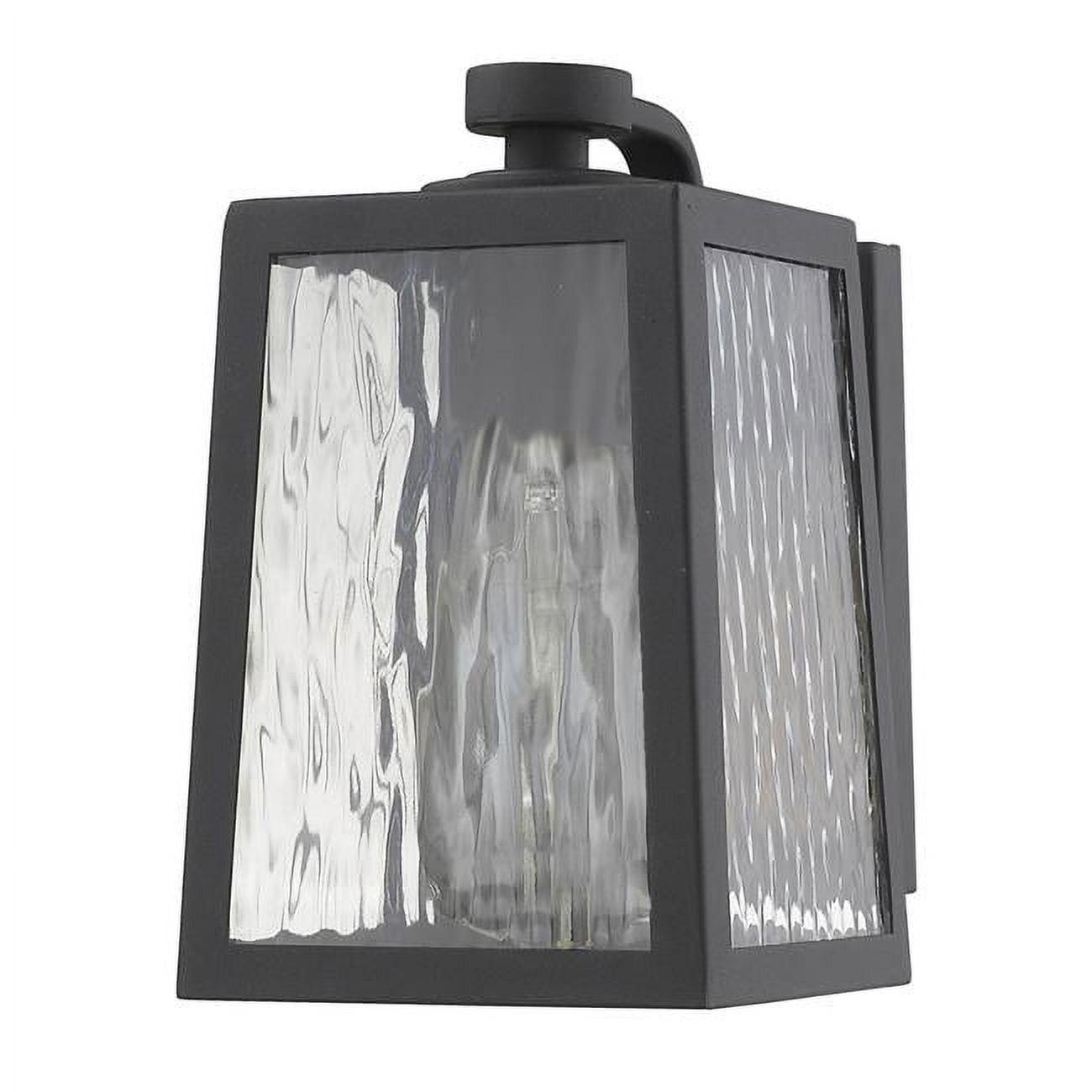 HomeRoots 398476 8.25 x 5 x 6.75 in. Hirche 1-Light Matte Black Wall Light