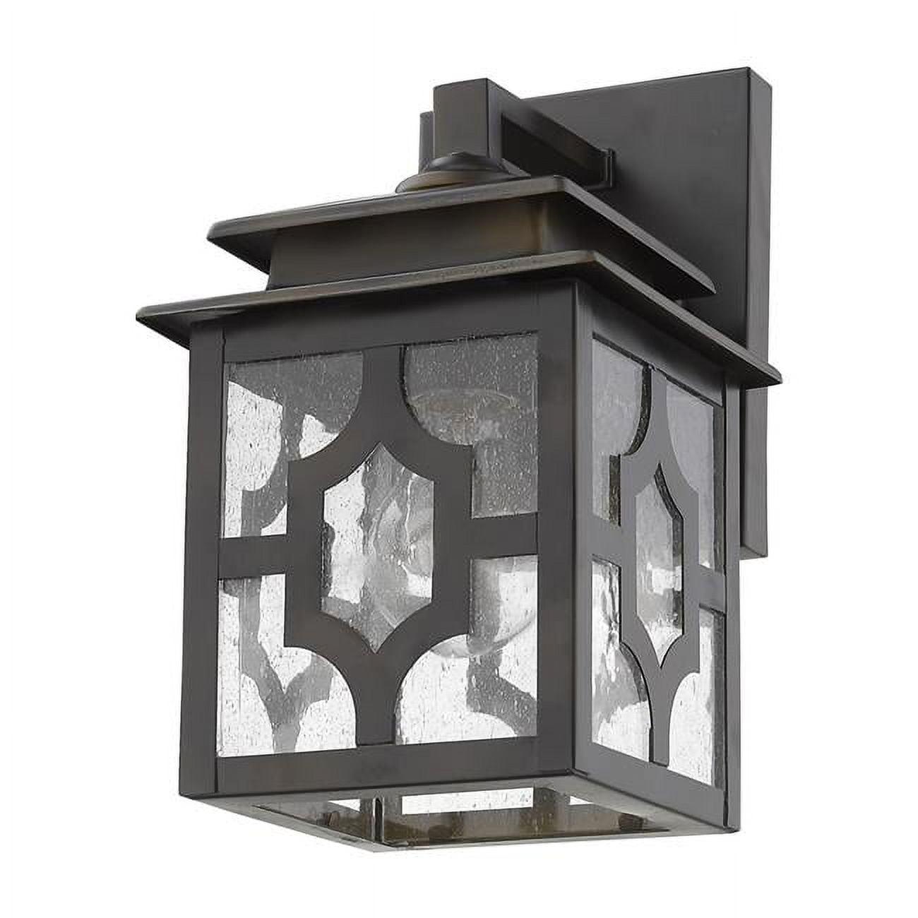 Calvert Traditional Oil-Rubbed Bronze Outdoor Lantern Wall Light