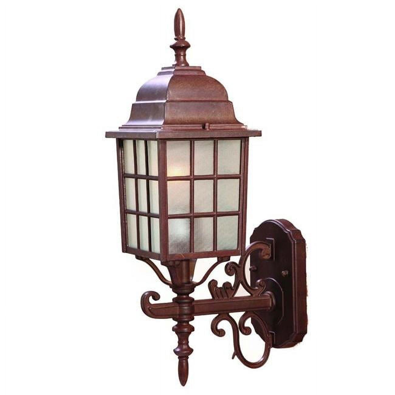 Nautica Burled Walnut 18.5'' Swing Arm Lantern Wall Sconce