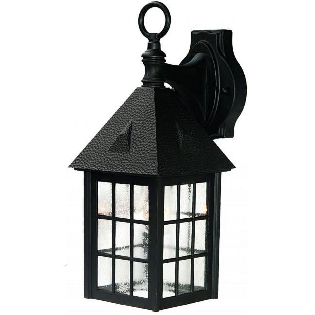 Matte Black House Shaped Swing Arm Wall Light