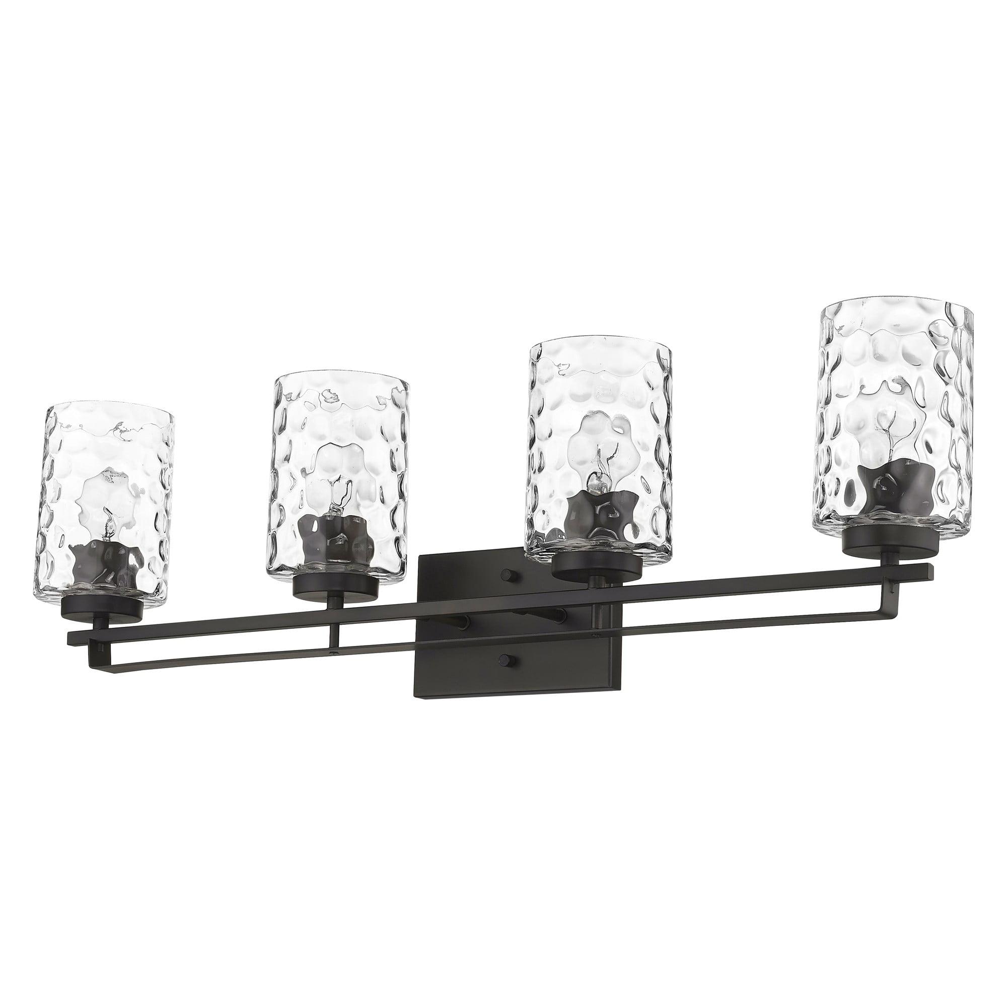 Livvy 4-Light Oil-Rubbed Bronze Vanity Light Fixture