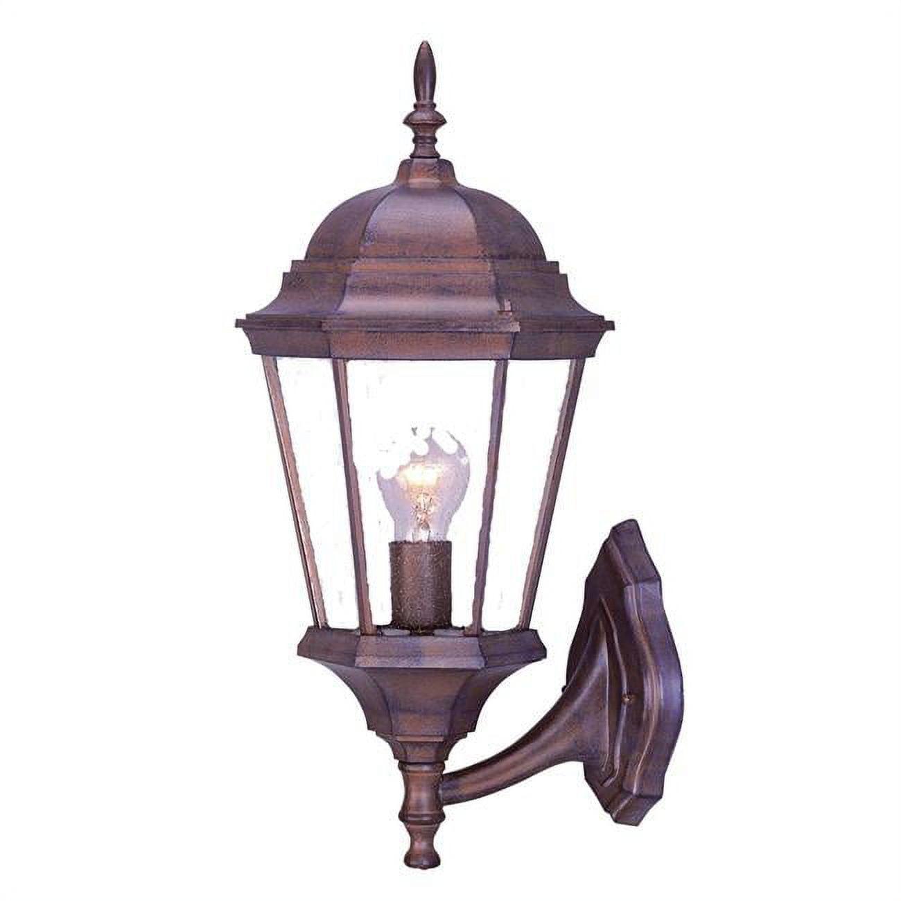 Richmond 21.5" Dark Brown Aluminum Swing Arm Lantern