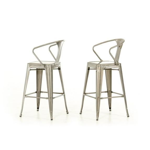 HomeRoots Decor 33-inch Steel Bar Stool