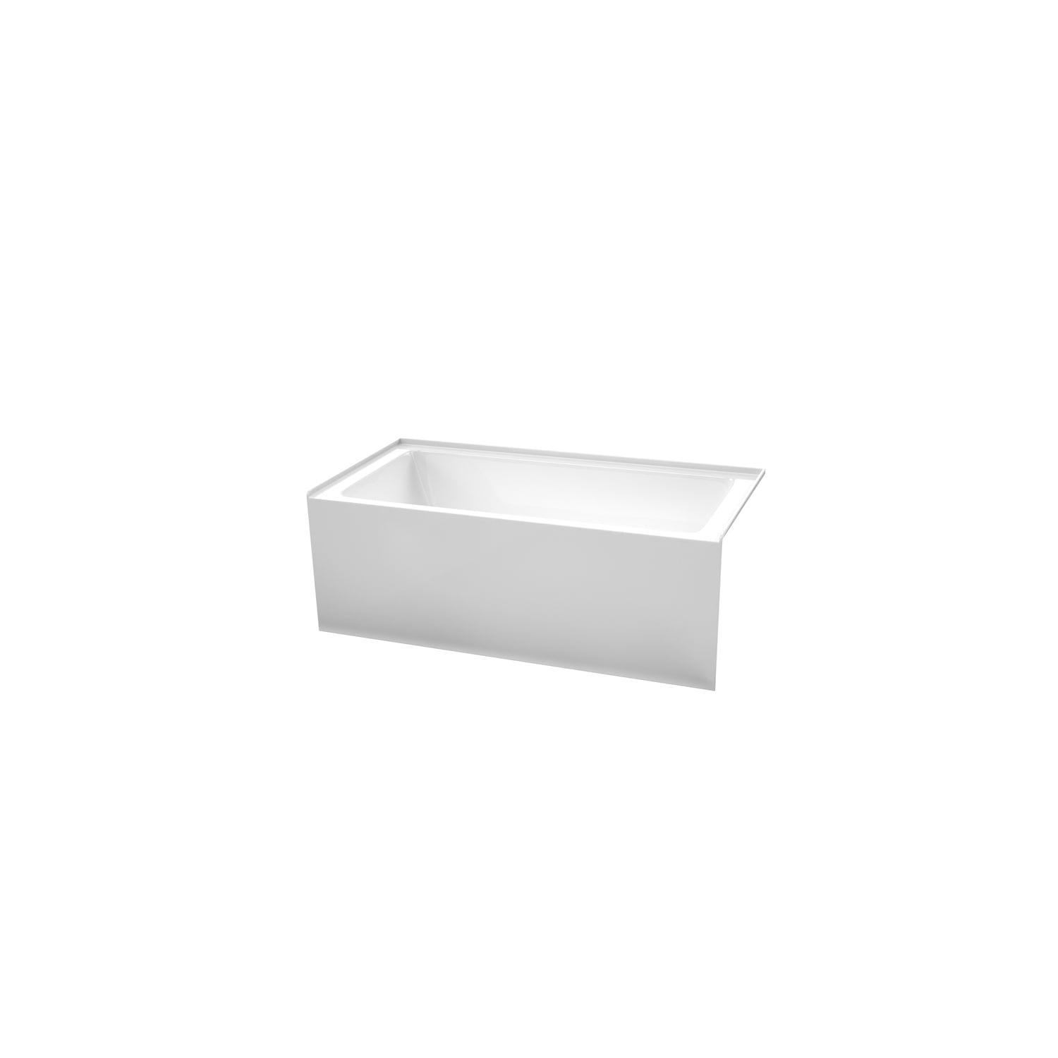 Grayley 60'' x 30'' Alcove Soaking Acrylic Bathtub