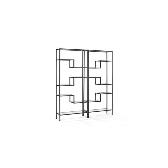 Bayou Breeze Syl Wrap-Around Headboard in Ash Wanut Finished Wood and Synthetic Rattan