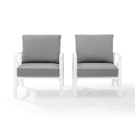 Crosley 2pc Kaplan Outdoor Patio Chair Set