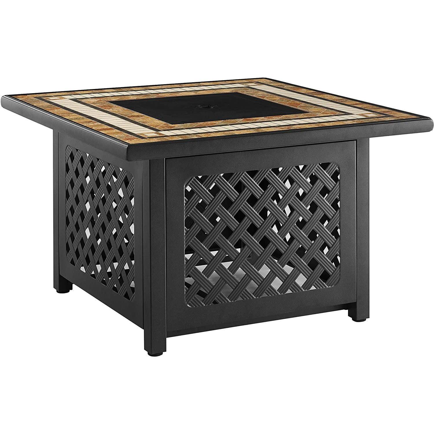 Munguia Square Fire Pit Table