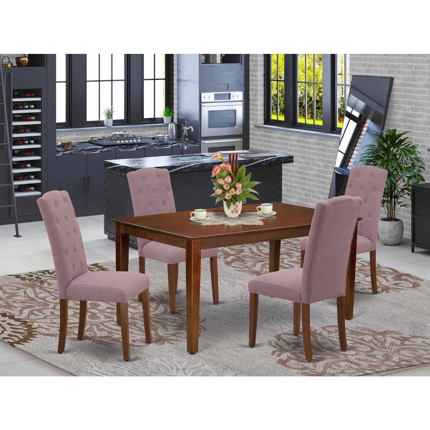 Gilley 5 - Piece Solid Wood Dining Set