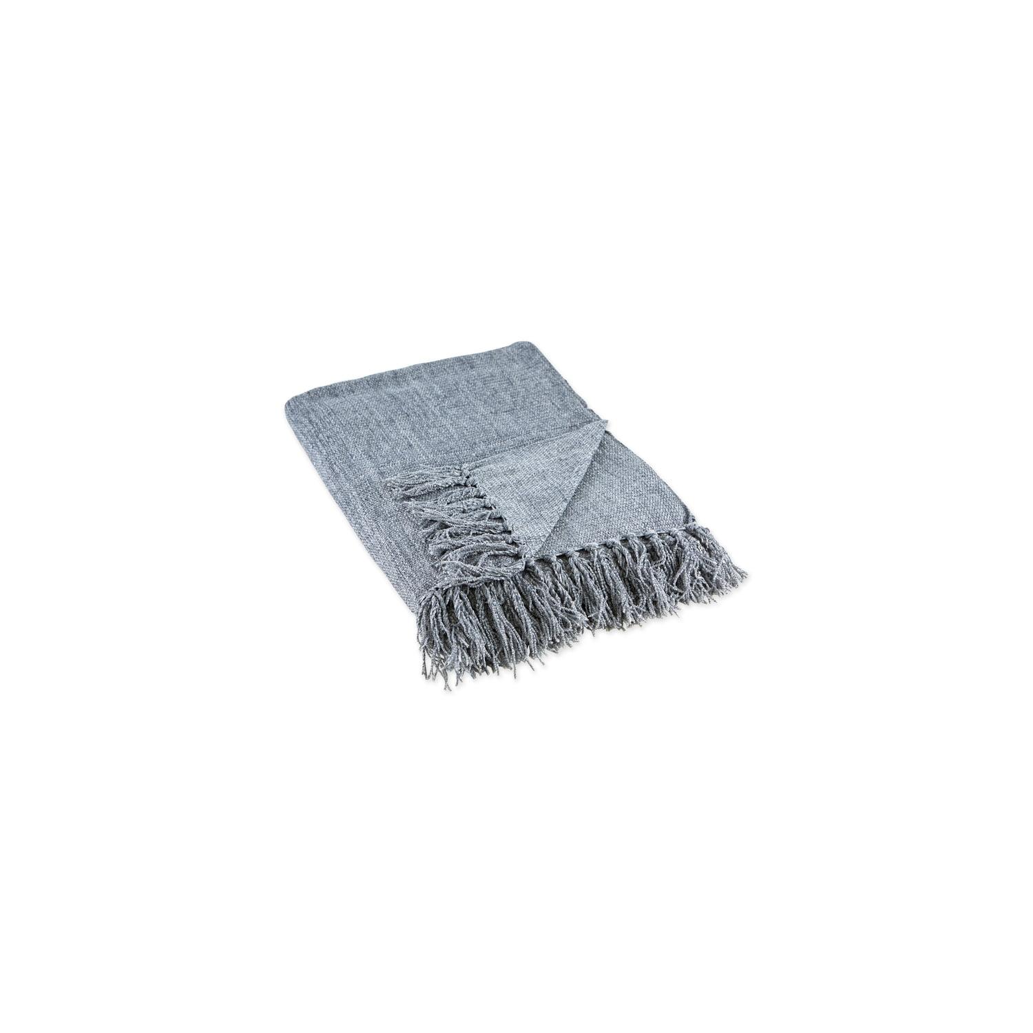 Design Imports Hand Woven Throw Blanket