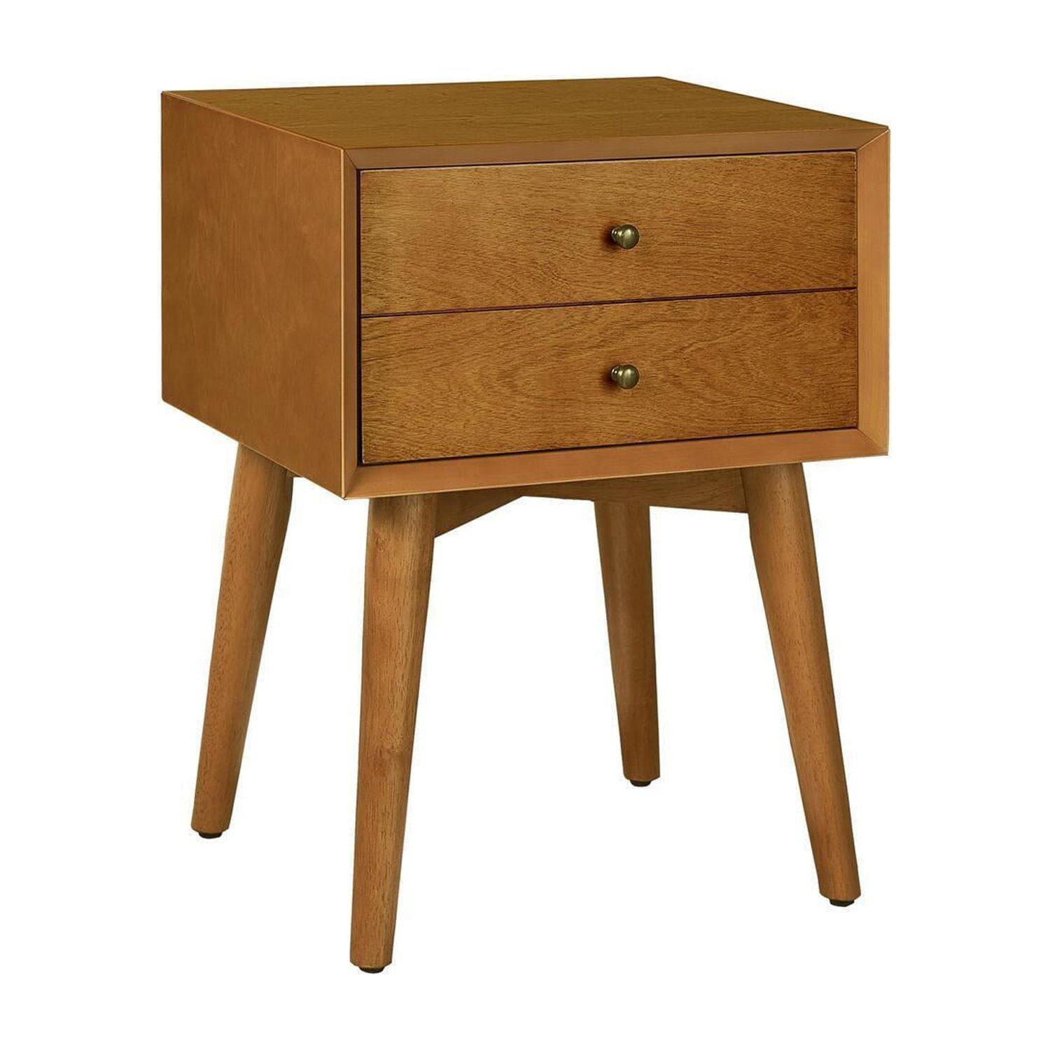 Acorn Mid-Century Modern 1-Drawer Nightstand