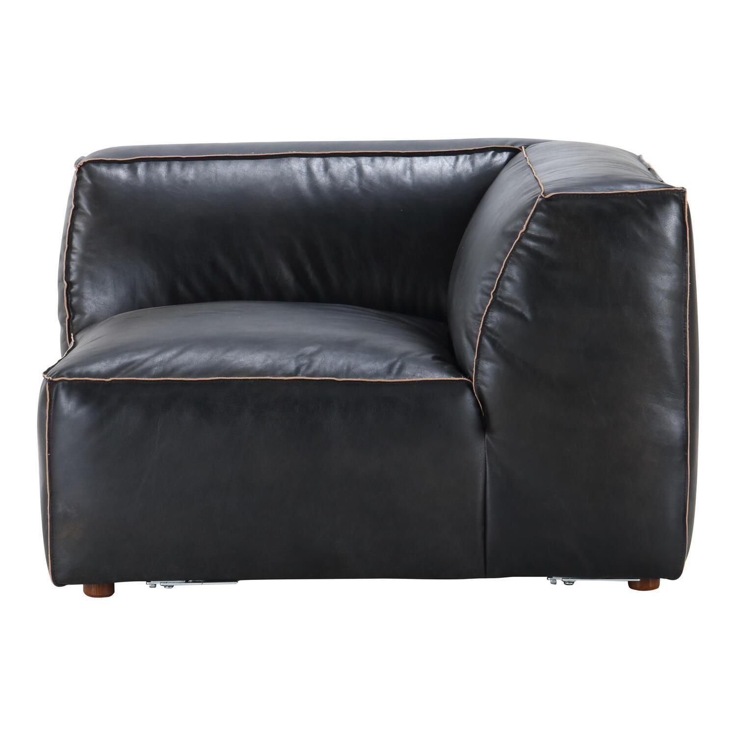 HomeStock Rustic Romance Corner Chair Antique Black , Modern Corner Chair, Upholstered Corner Chair, Wooden Corner Chair, Leather Corner Chair, Accent Corner Chair, Small Corner Chair