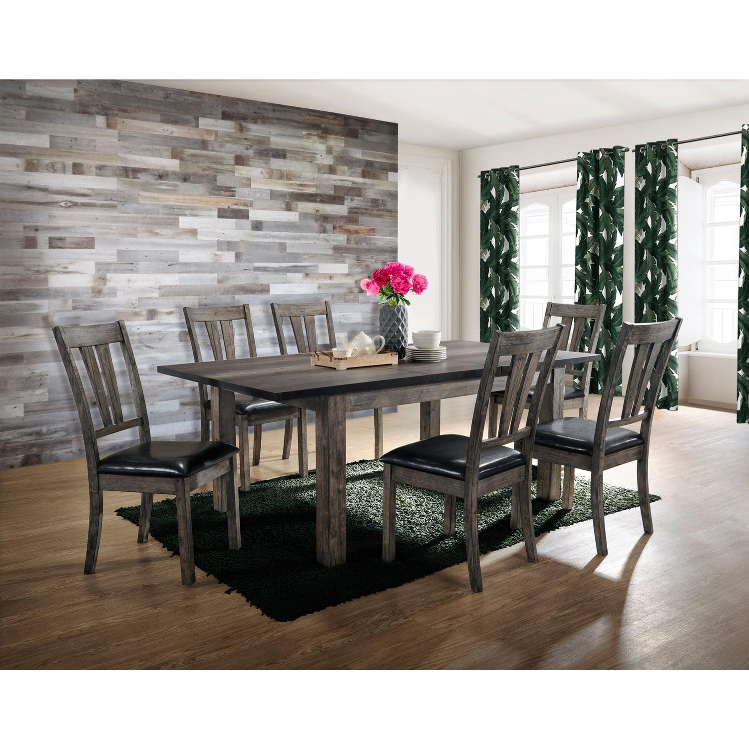 Grayson Juego de Mesa de Comedor Extensible de 7 Piezas