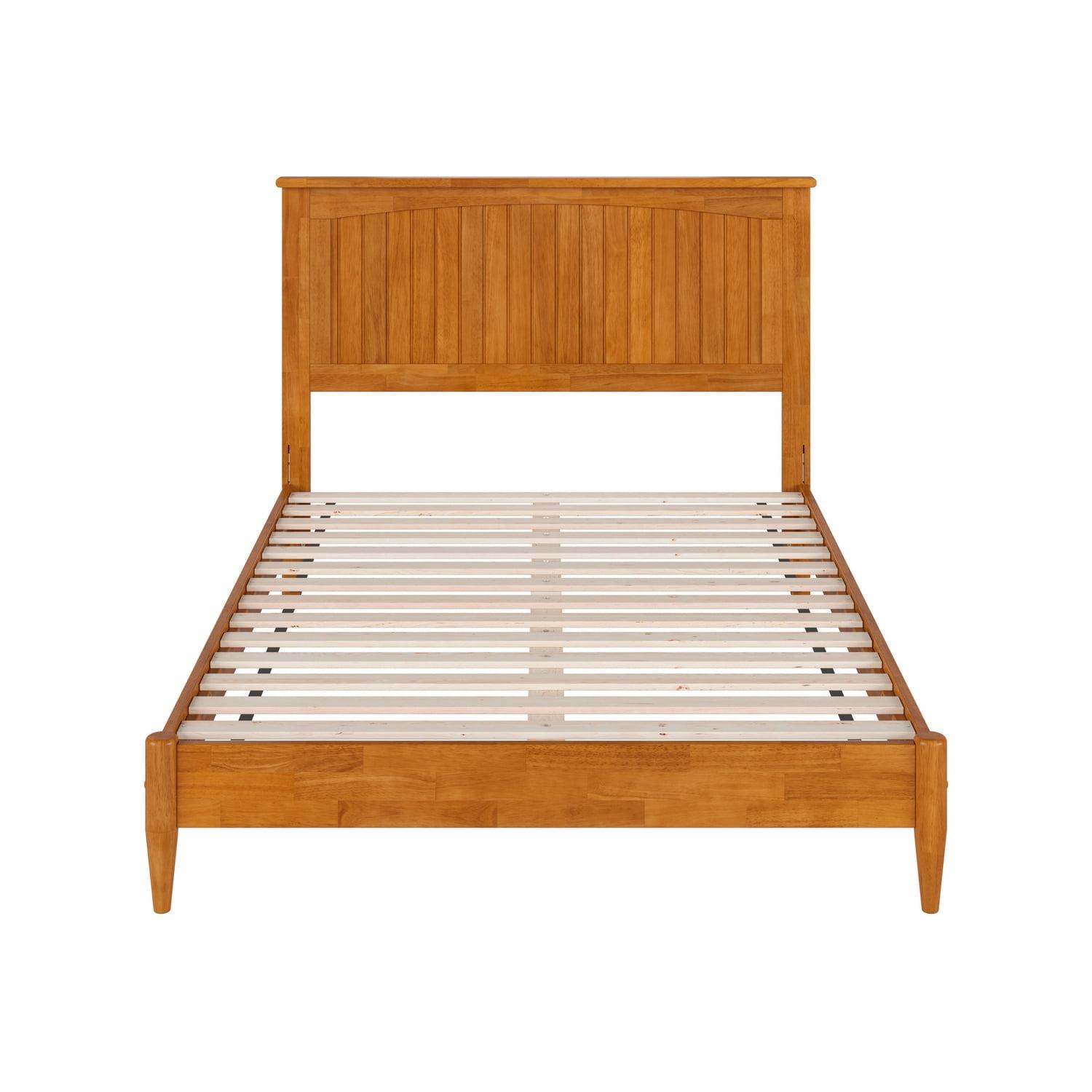 Francoise Solid Wood Low Profile Platform Bed with Matching Footboard