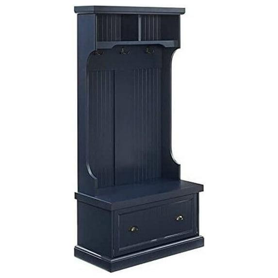 Seaside Hall Tree 40'' Wide with Bench and Shoe Storage