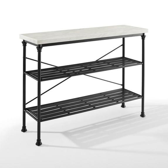 Madeleine Console Matte Black - Crosley