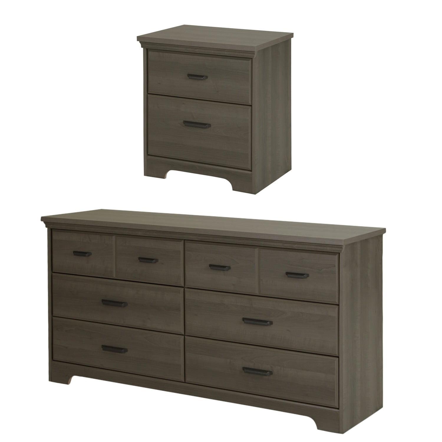 Versa 6 Drawer Double Dresser