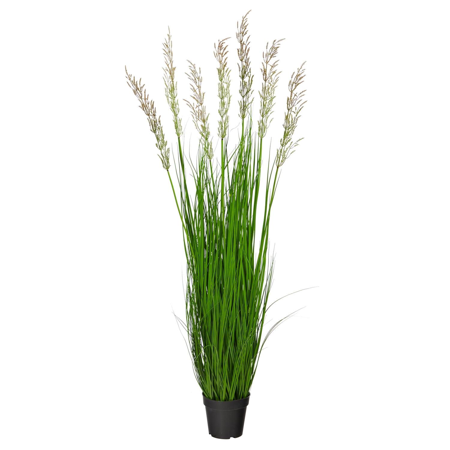 Nearly Natural 4.5-ft Plum Grass Artificial Plant