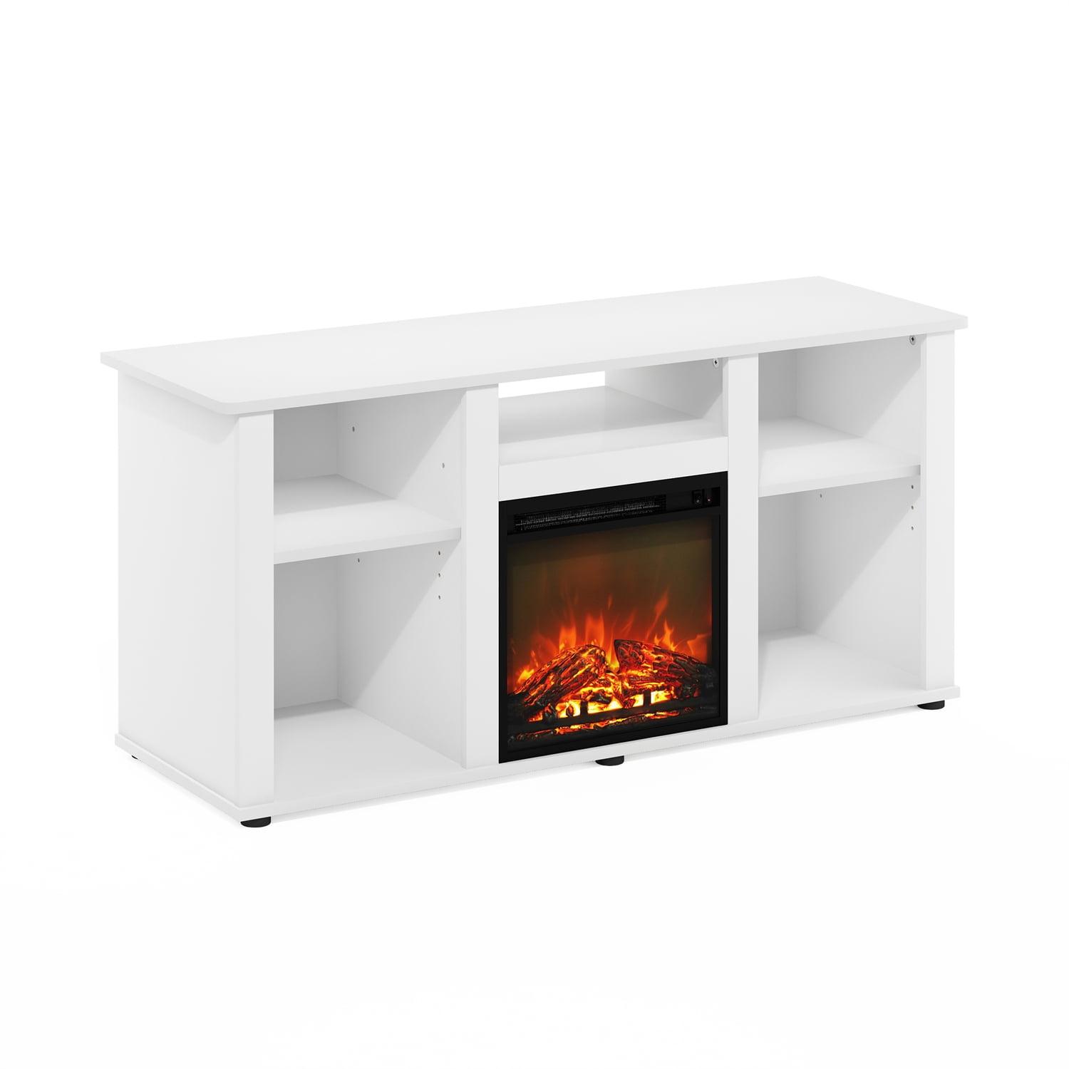 Beitske Storage Credenza with Electric Fireplace Included